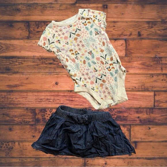 5 for $25🔥6-9 Months Baby Girls Matching Set - Picture 1 of 5